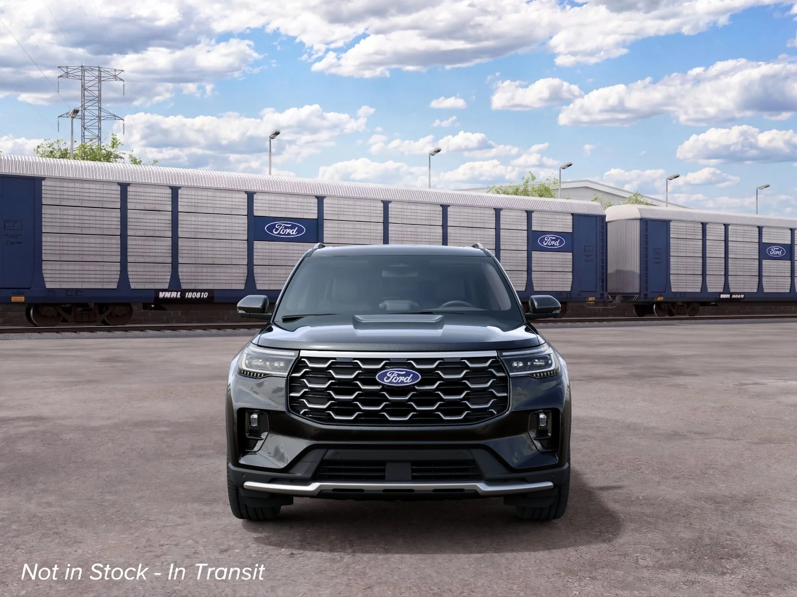 New 2027 Agate Black Metallic Ford Platinum image 26