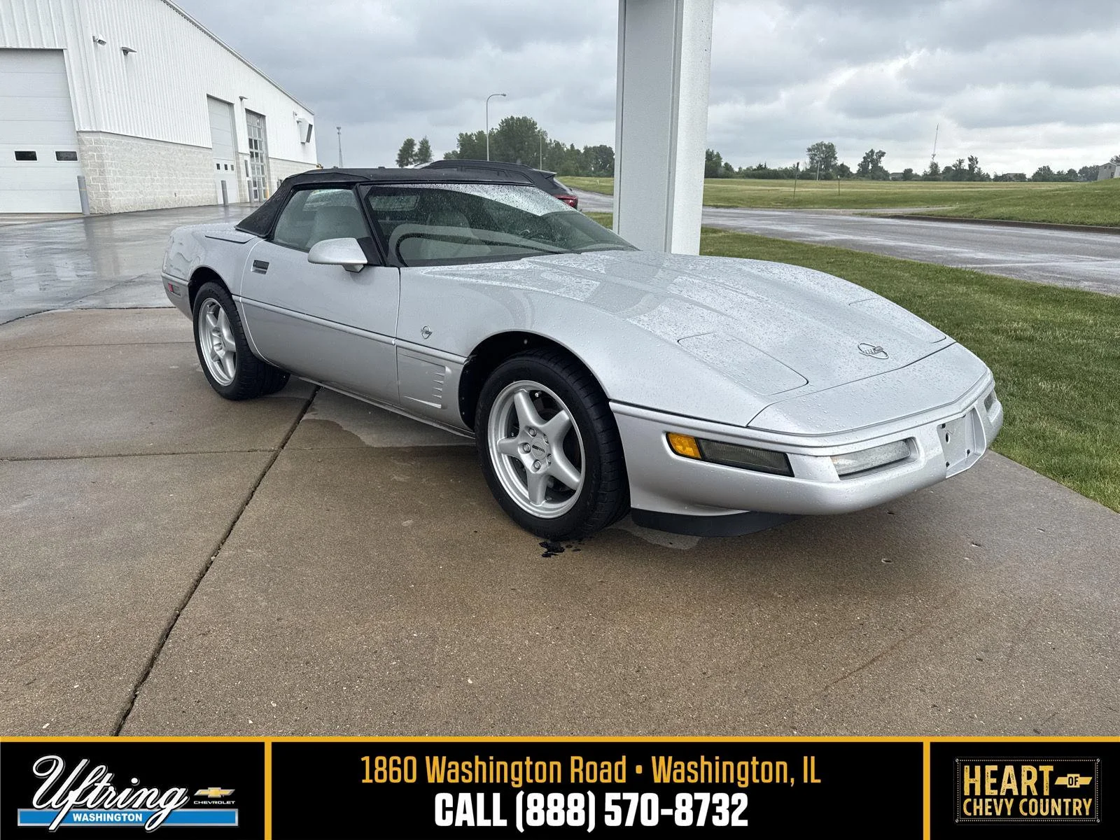 Used 1996 Silver Chevrolet 2DR CONV image 1