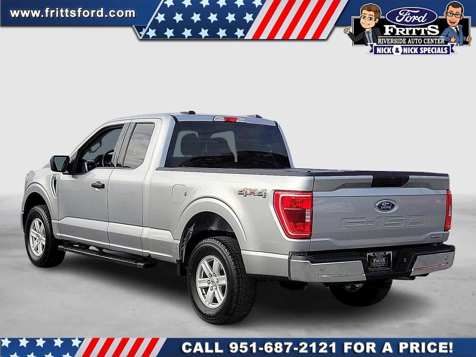 Certified Used 2023 Silver Metallic Ford XLT image 3