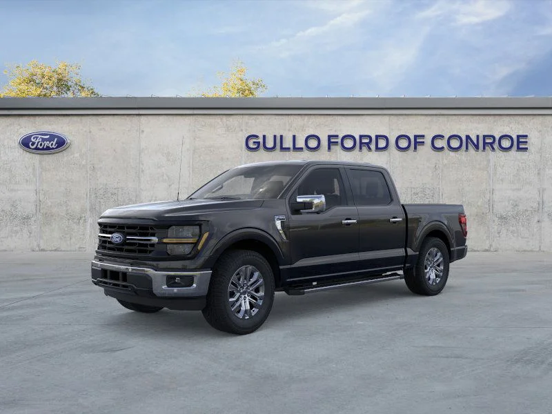 New 2026 Agate Black Metallic Ford XLT image 1