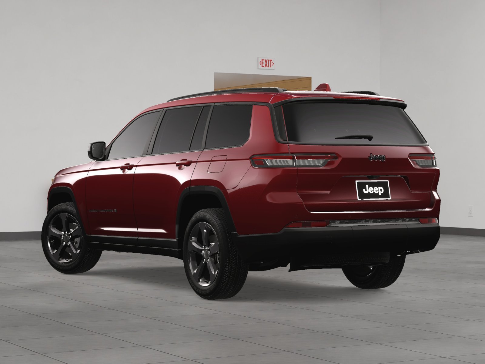New 2024 Velvet Red Pearl-Coat Exterior Paint Jeep Altitude X image 34
