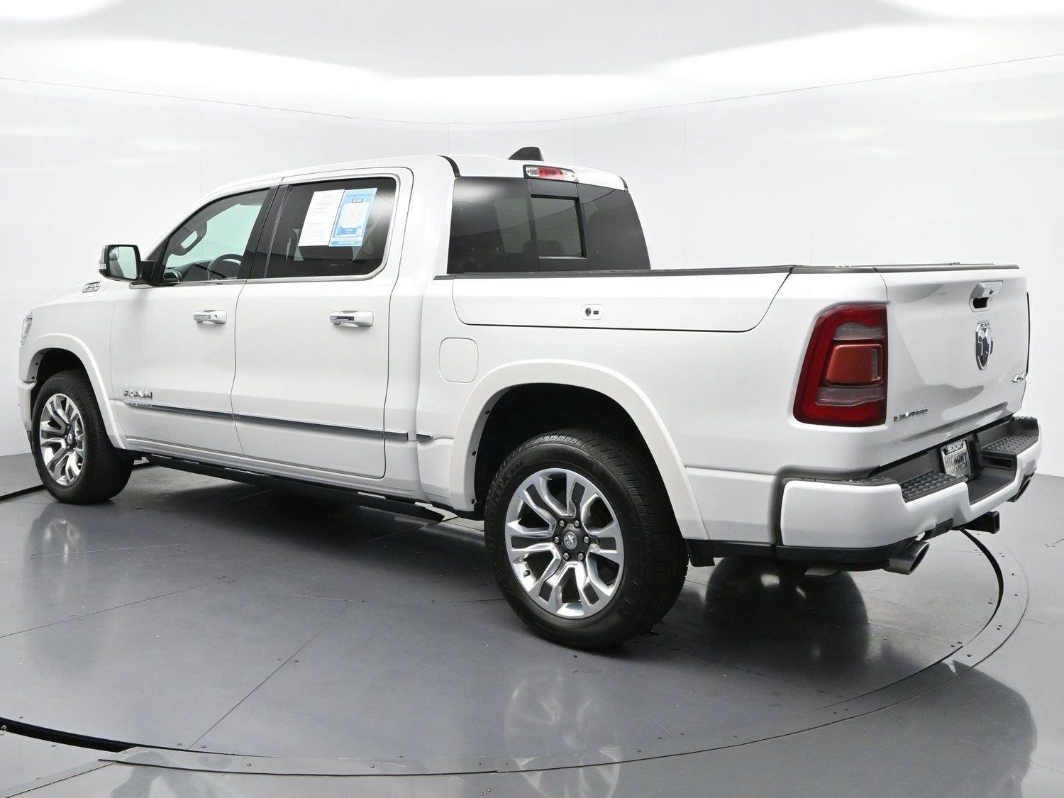 Used 2020 Ivory White Tri-Coat Pearlcoat Ram Limited image 5