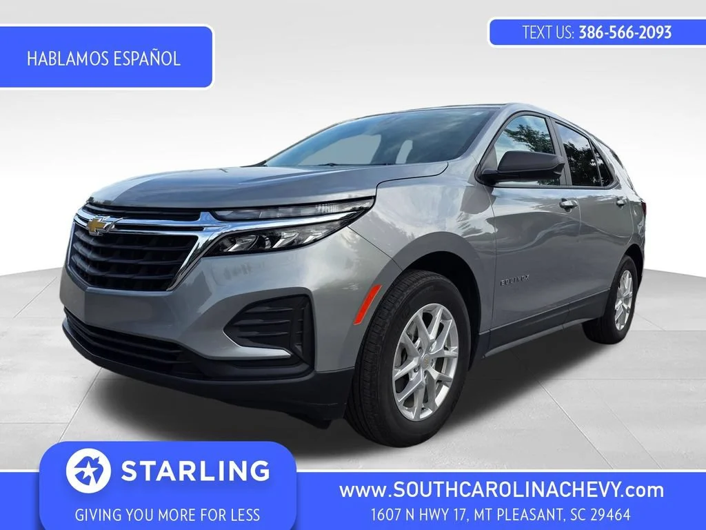 Used 2024 Sterling Gray Metallic Chevrolet LS image 1