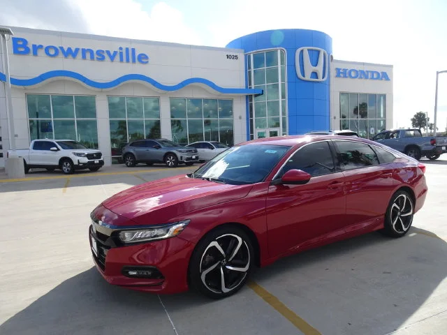 Used 2020 San Marino Red Honda Sport image 1