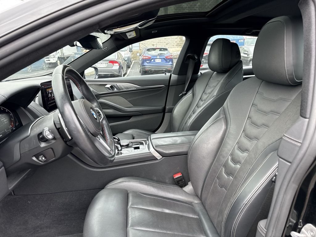 Certified Used 2024 Black Sapphire Metallic BMW M850i xDrive Gran Coupe image 3