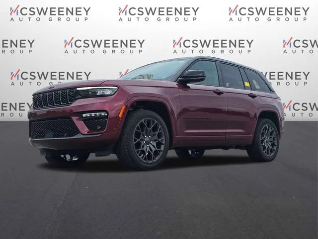 Used 2025 Red Jeep Summit image 1