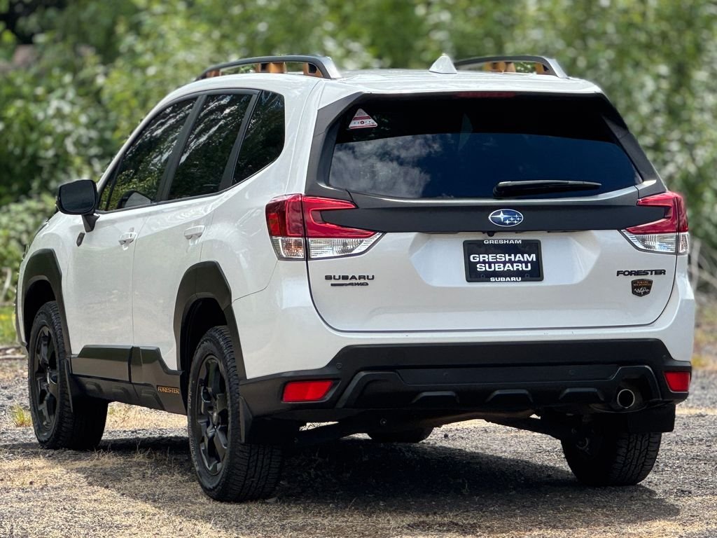 Used 2023 Crystal White Pearl Subaru Wilderness image 5
