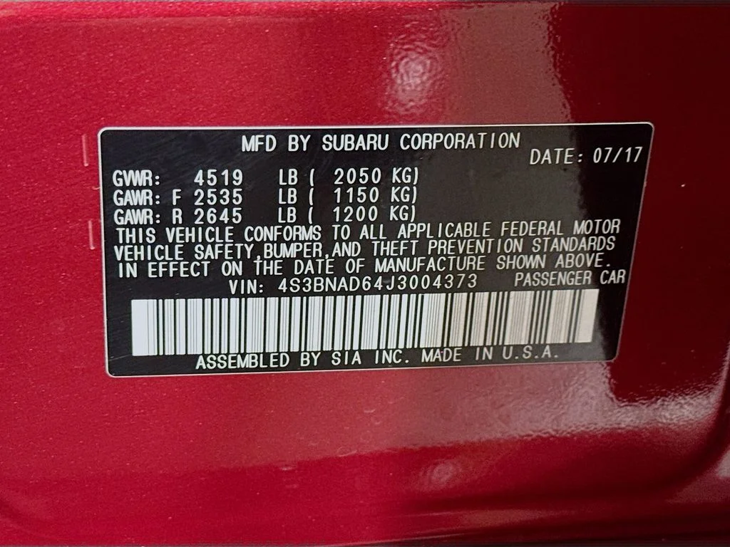 Used 2018 Red Subaru 2.5i image 40