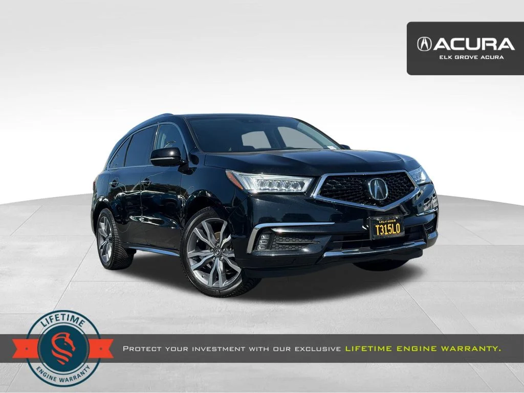 Used 2019 Majestic Black Pearl Acura 3.5L Advance Pkg w/Entertainment Pkg image 1