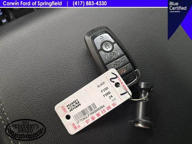 Certified Used 2024 Agate Black Metallic Ford XLT image 28