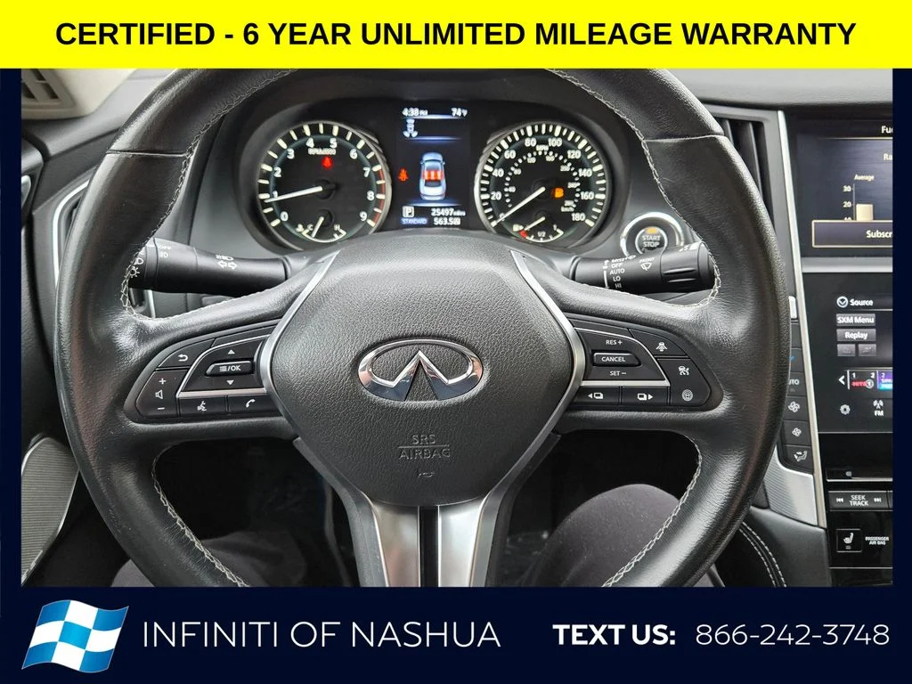 Certified Used 2023 Black INFINITI LUXE image 22