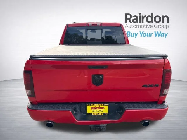 Used 2016 Flame Red Clearcoat Ram Sport image 6