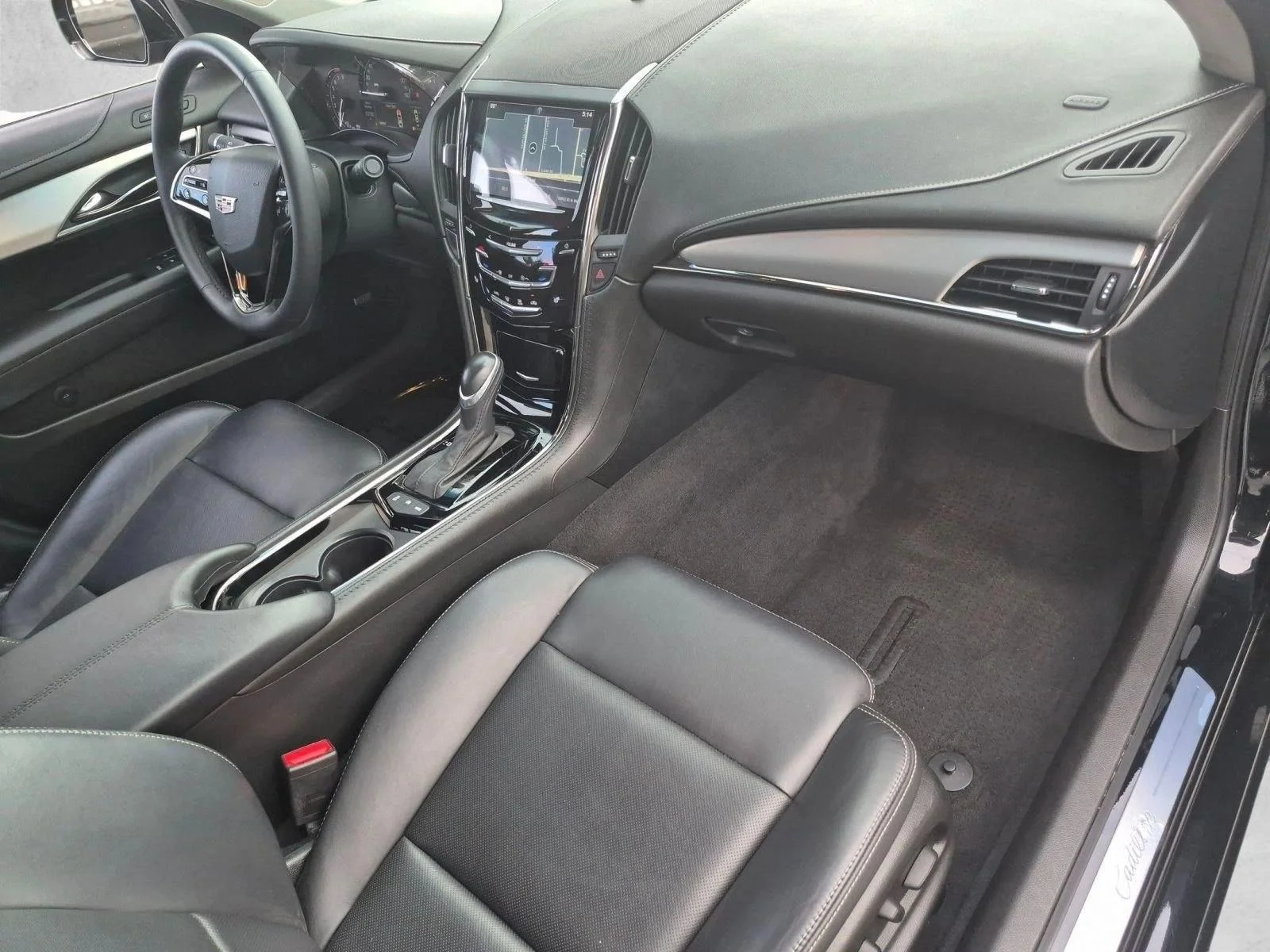 Used 2017 Stellar Black Metallic Cadillac Luxury RWD image 21