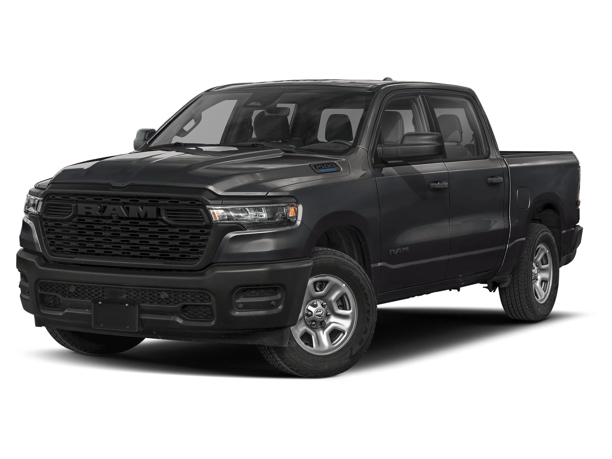 New 2026 Diamond Black Crystal Pearl-Coat  Paint Ram WARLOCK CREW CAB 4X4 5