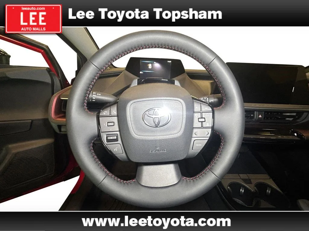 New 2025 Red Toyota SE image 12
