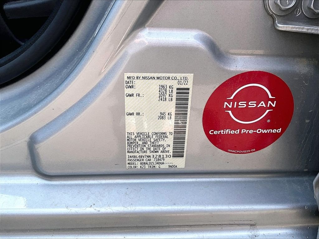 Used 2022 Silver Nissan 2.5 S image 9