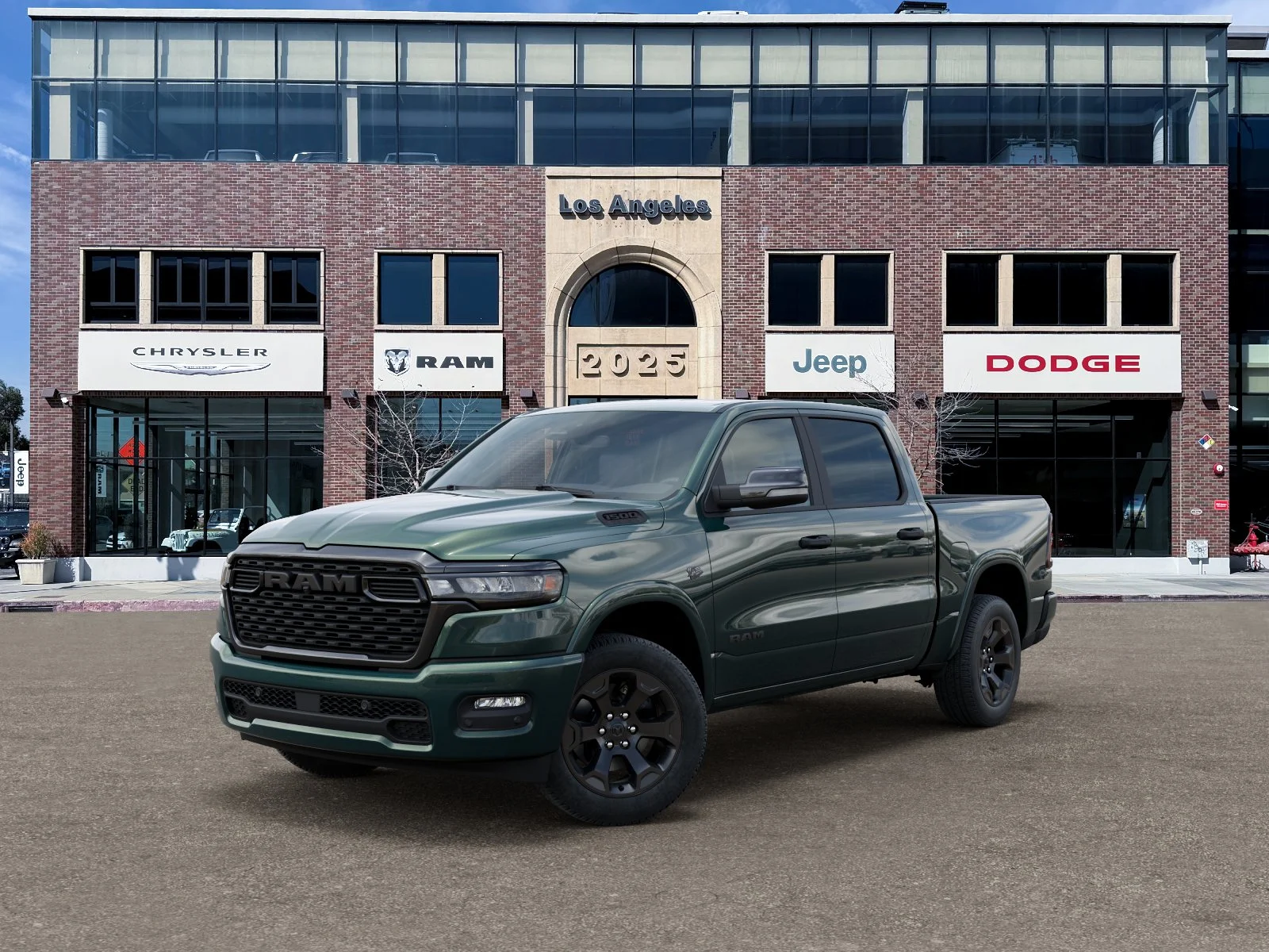 New 2027 Serrano-Green Metallic Exterior Paint RAM Big Horn/Lone Star image 27