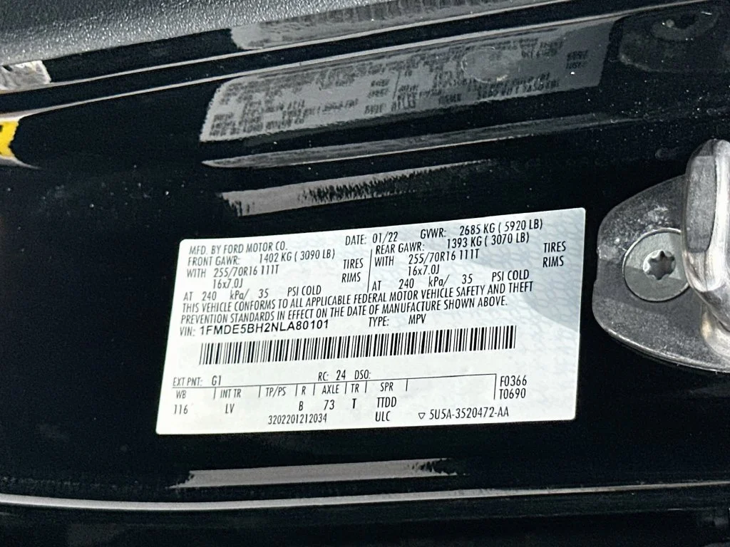Certified Used 2022 Shadow Black Ford Base image 30