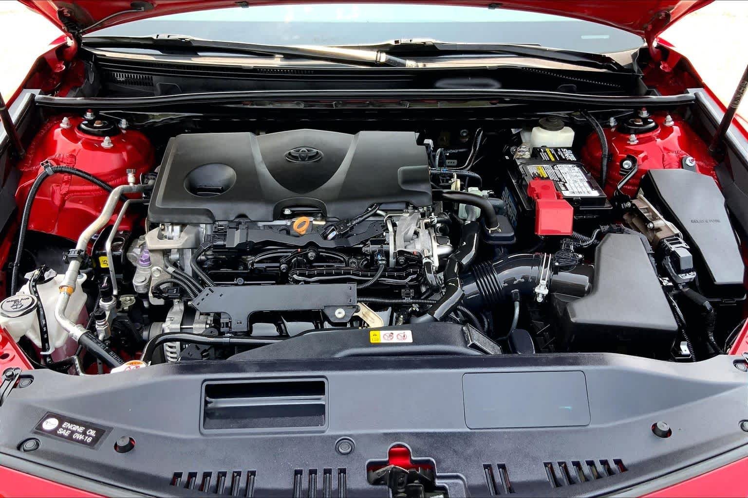 Used 2020 Supersonic Red Toyota SE image 31