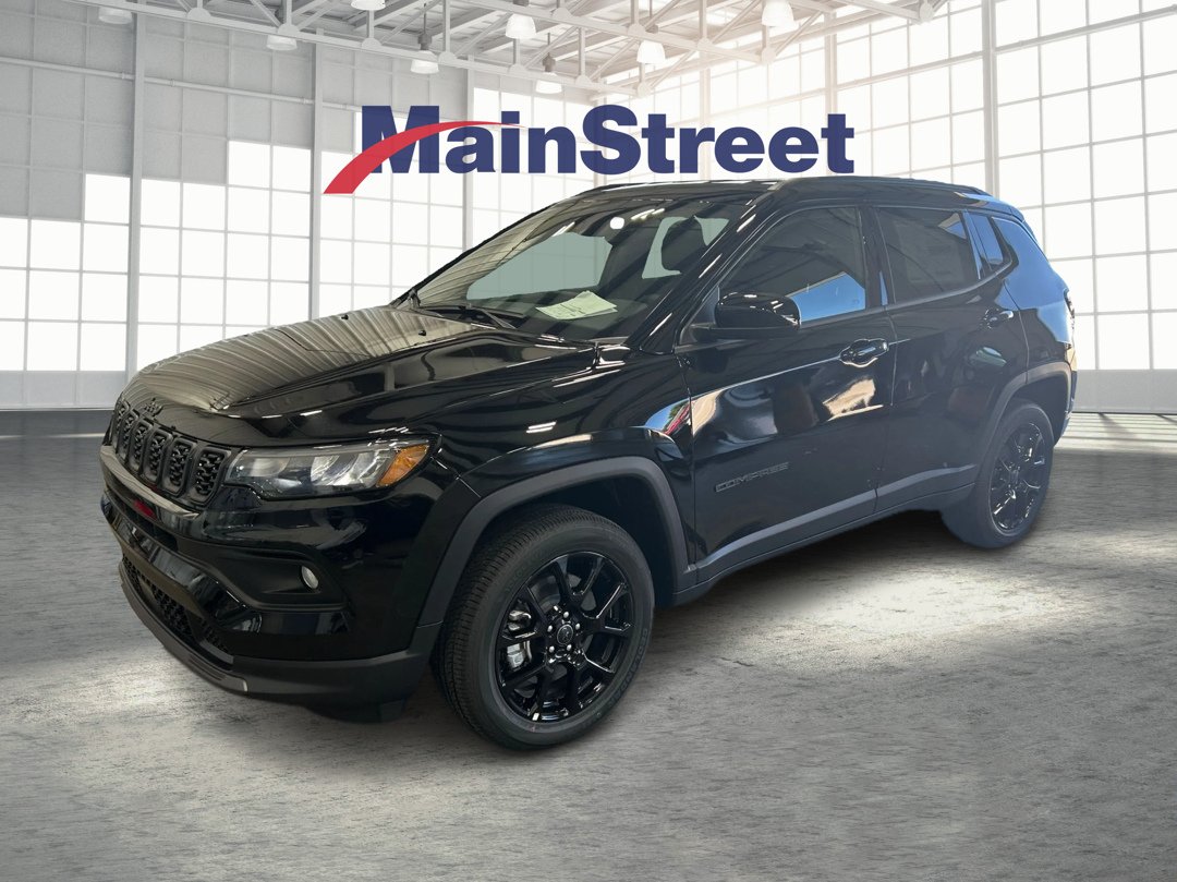 New 2026 Diamond Black Crystal Pearlcoat Jeep Latitude image 1
