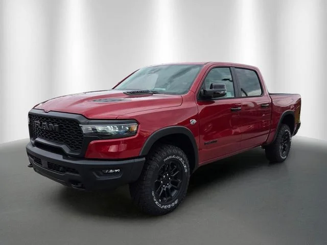 New 2026 Molten Red Pearl-Coat Exterior Paint RAM Rebel image 2