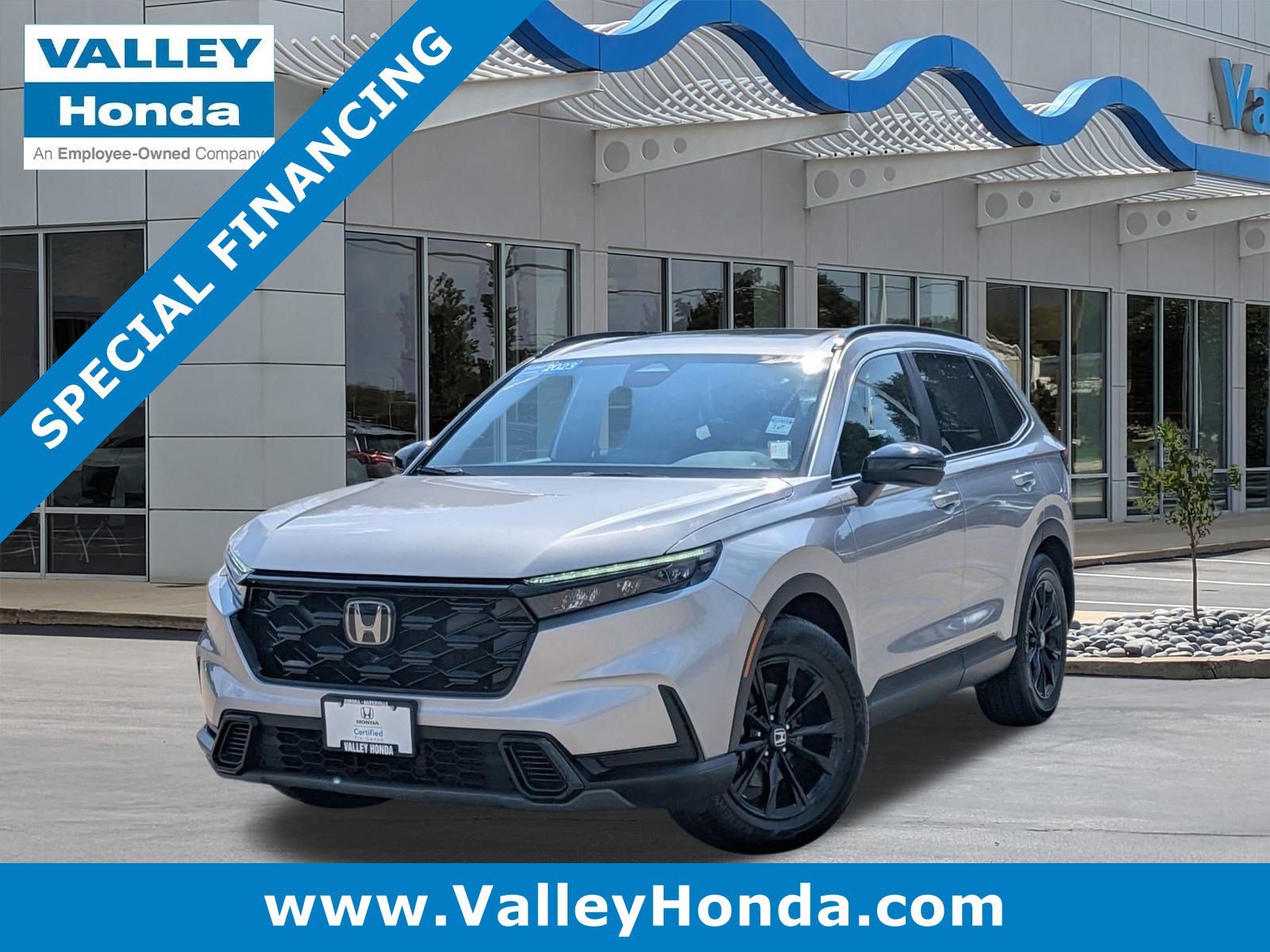 Certified Used 2023 Lunar Silver Metallic Honda Sport 2WD image 1