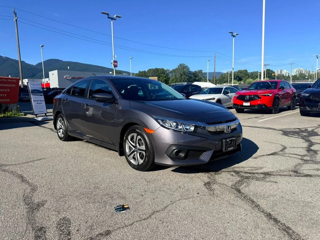 Used 2017 Modern Steel Metallic Honda Sedan LX CVT Dilawri Certified   Clean Title   One image 7