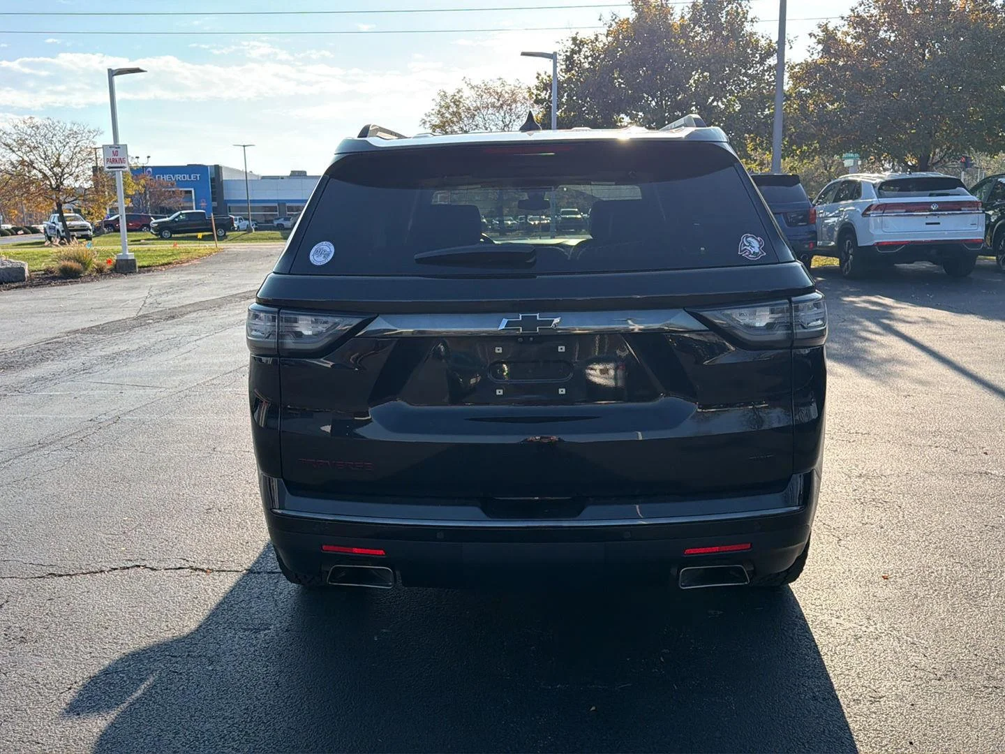 Used 2021 Mosaic Black Metallic Chevrolet Premier image 6
