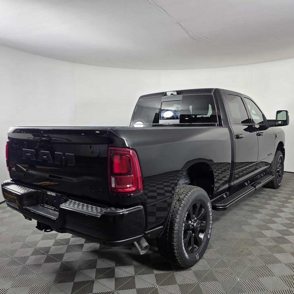 New 2025 Diamond Black Crystal Pearlcoat Ram Laramie image 9
