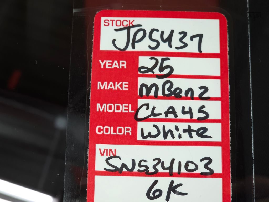 Used 2025 White Mercedes-Benz CLA 45 AMG® image 43