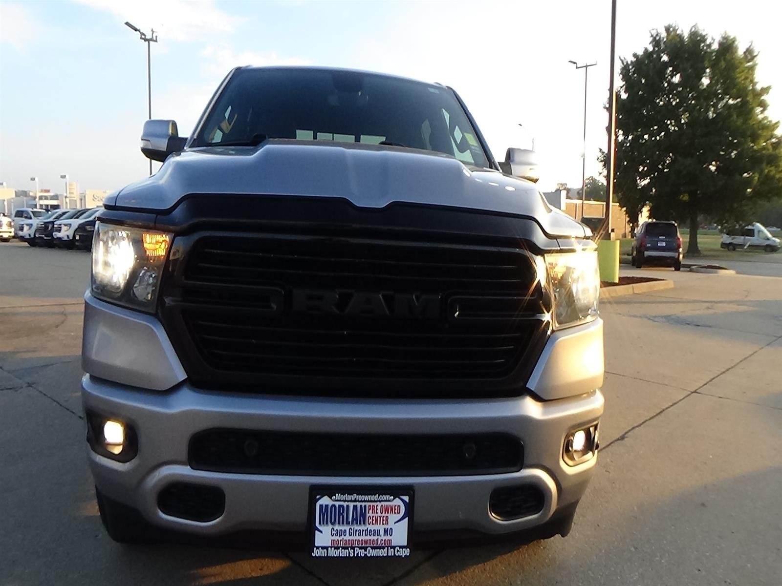 Used 2020 Billet Silver Metallic Clear Coat (psc) RAM Big Horn image 3