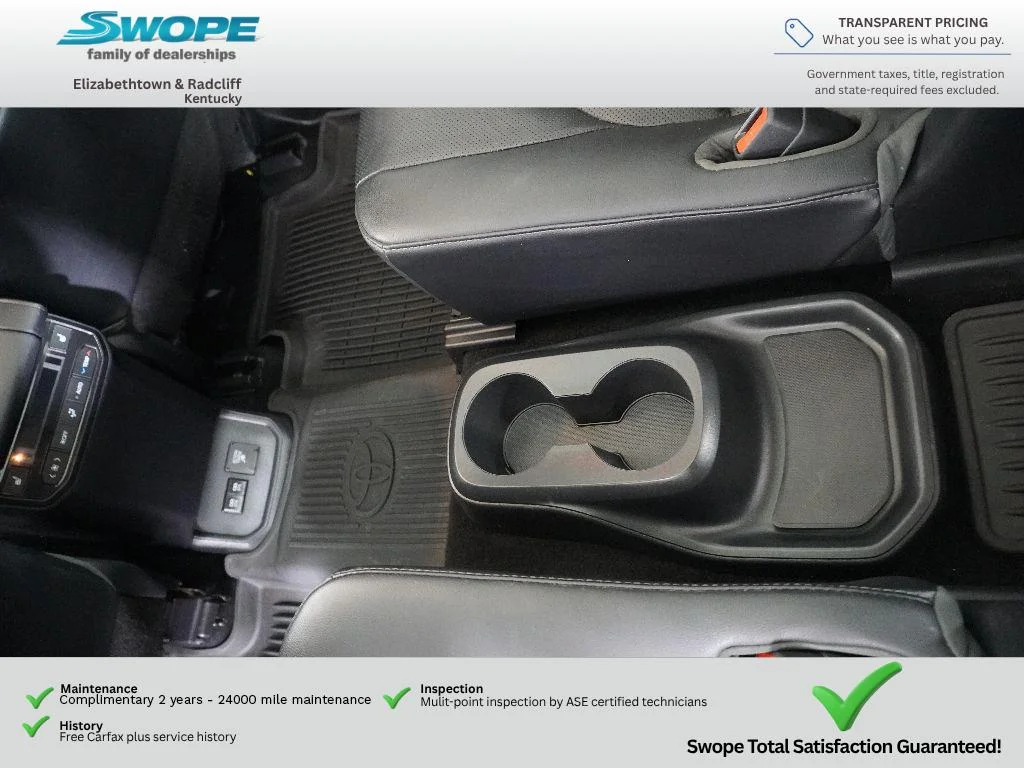 Used 2021 Blizzard Pearl Toyota Hybrid Platinum image 26