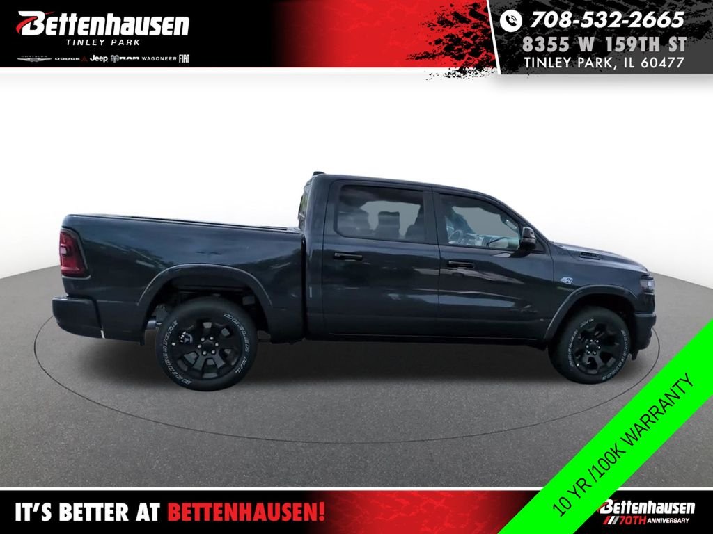 New 2026 Forged Blue Metallic Exterior Paint RAM Big Horn image 5