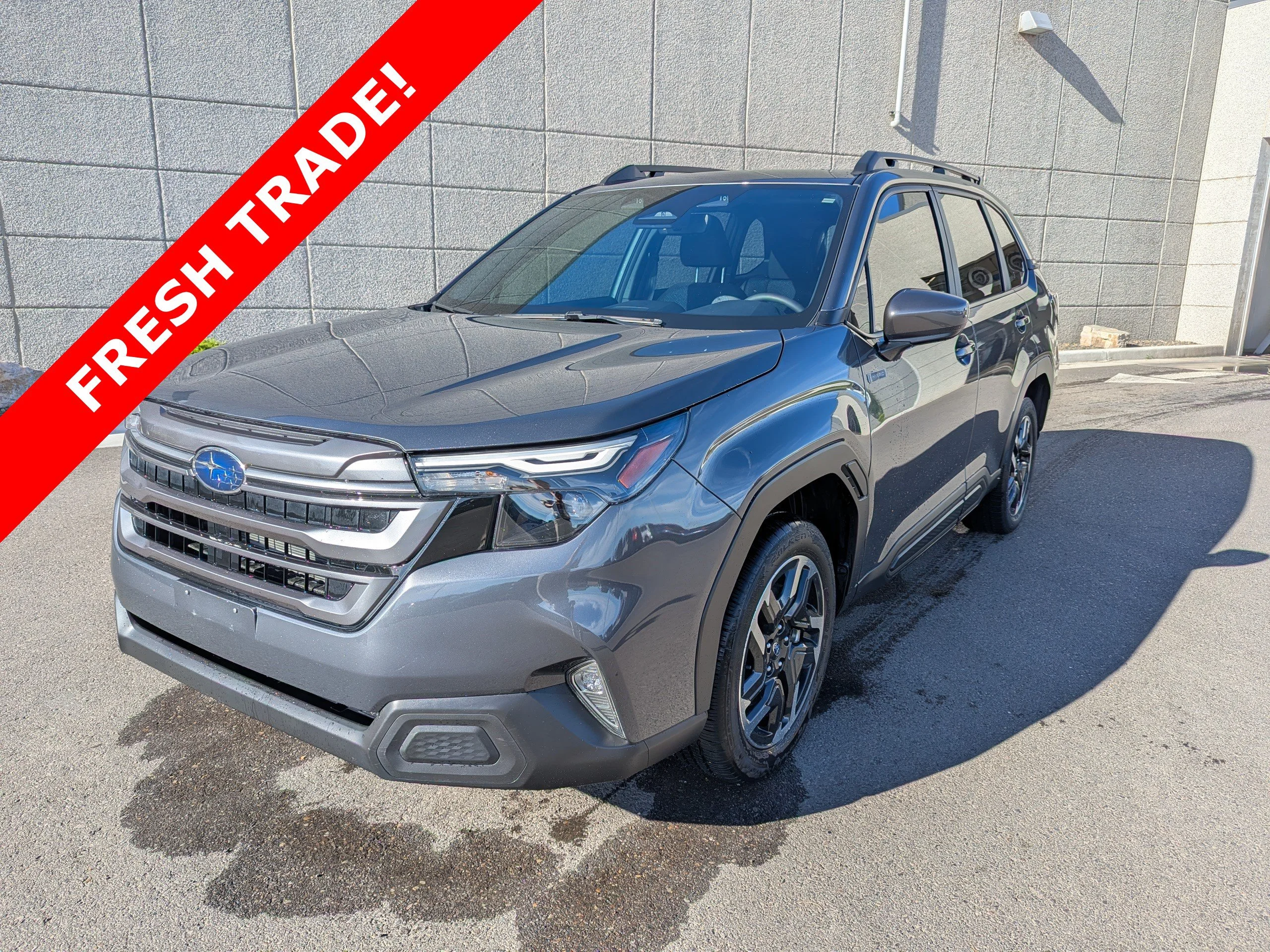 Used 2025 Magnetite Gray Metallic Subaru Premium Hybrid image 1