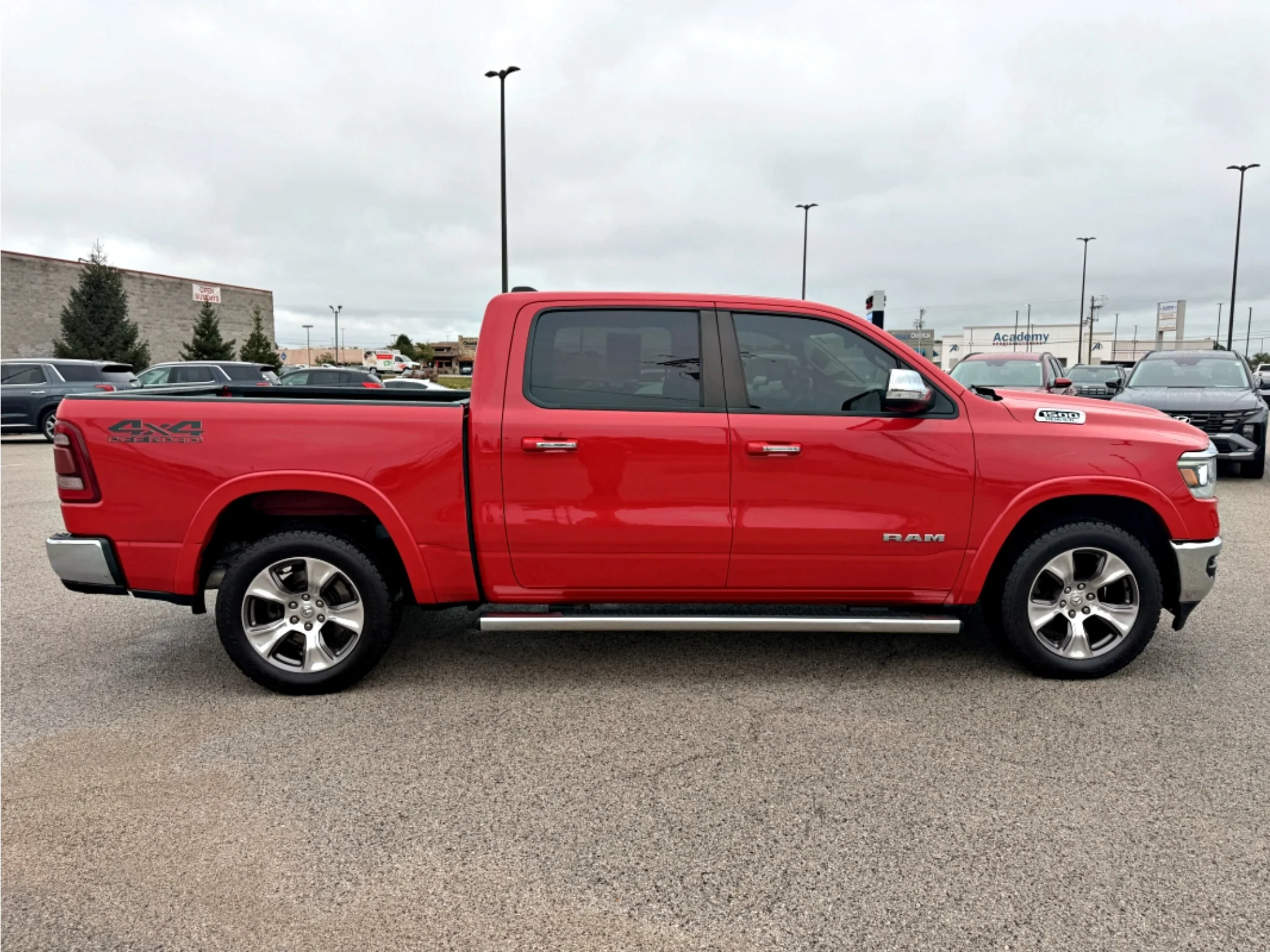 Used 2020 Flame Red Clearcoat Ram Laramie image 5