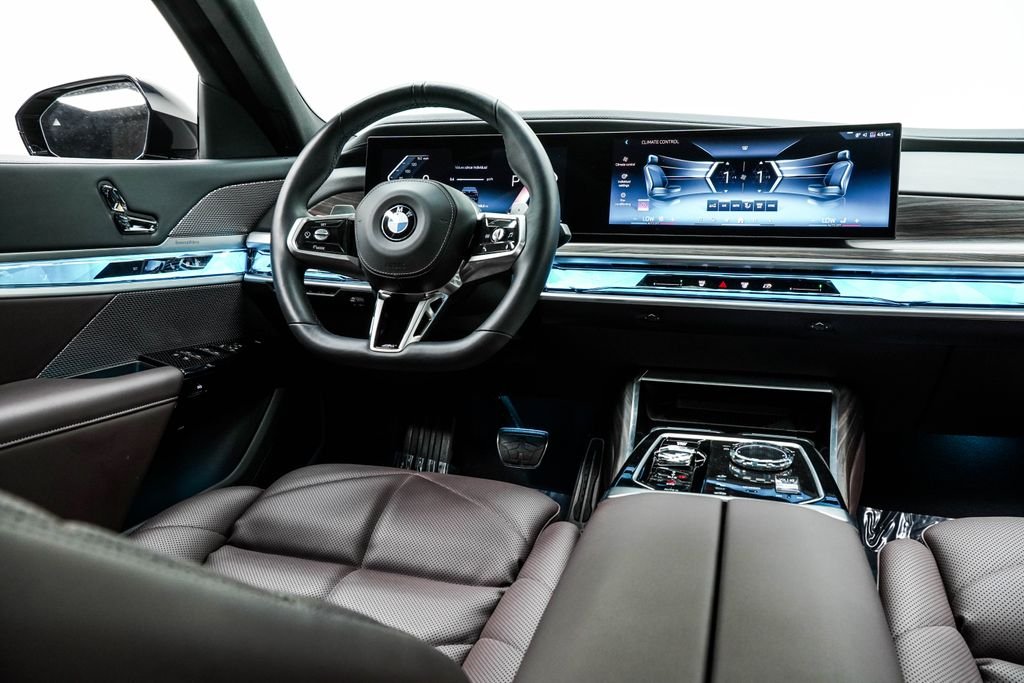 Used 2025 Black BMW 740i xDrive image 23