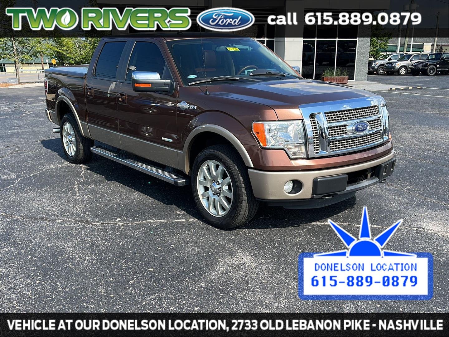 Used 2012 Ford F-150 King Ranch with VIN 1FTFW1ET0CKD92343 for sale in Mt. Juliet, TN