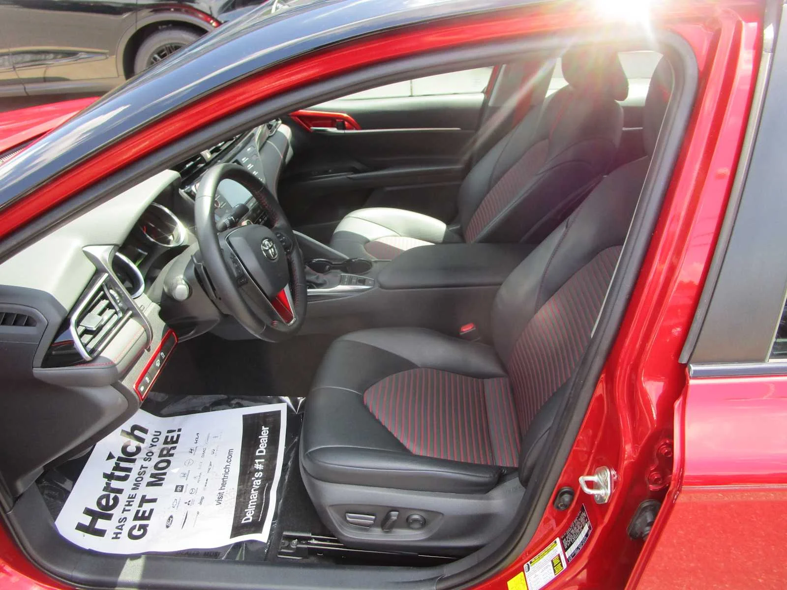 Used 2020 Supersonic Red/Midnight Black Metallic Toyota TRD V6 image 12