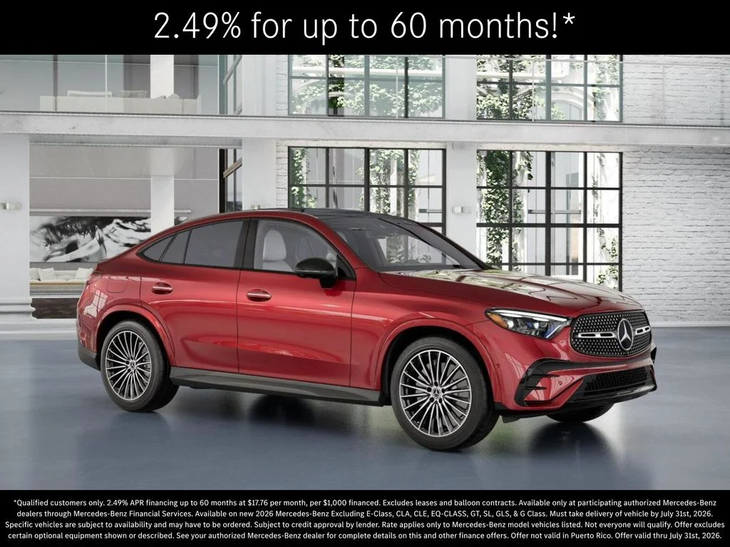 New 2026 MANUFAKTUR Patagonia Red Metallic Mercedes-Benz GLC 300 image 12