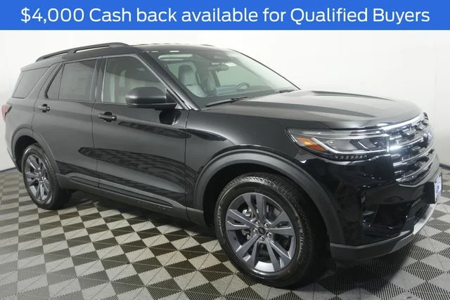 New 2026 Agate Black Metallic Ford Active image 2