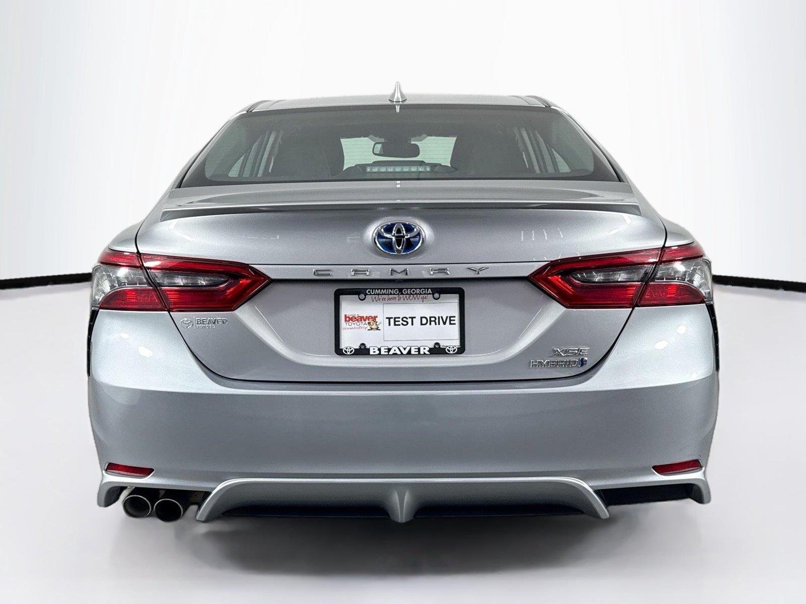 Certified Used 2024 Celestial Silver Metallic Toyota Hybrid XSE image 11
