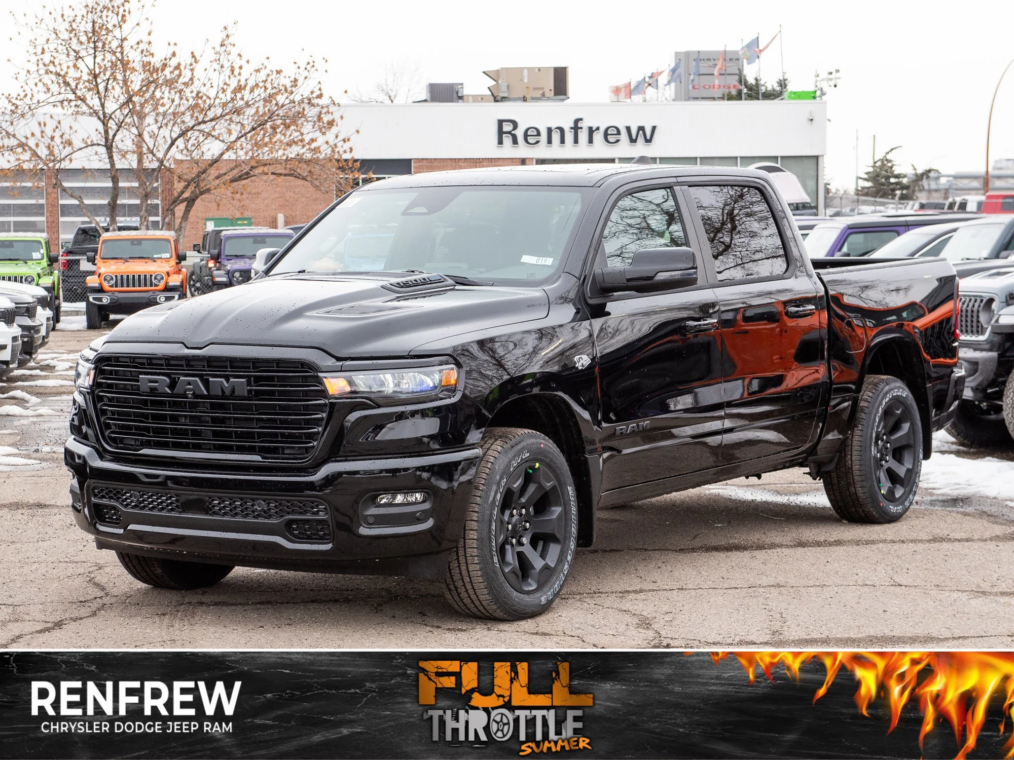 New 2026 Black RAM Sport* HEMI V8 image 1