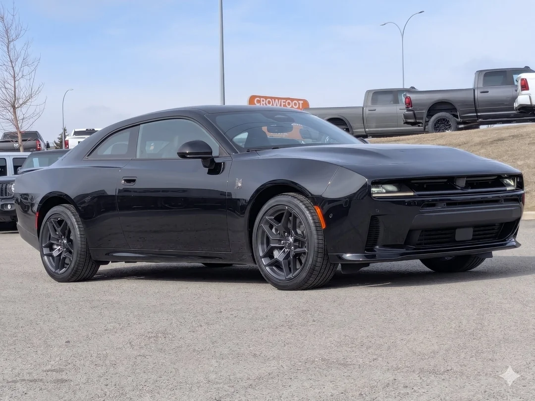 New 2026 Black Dodge Scat Pack - - AWD - Blacktop Package - 550 HP - Customer Preferred Pkg 22P & More! image 2