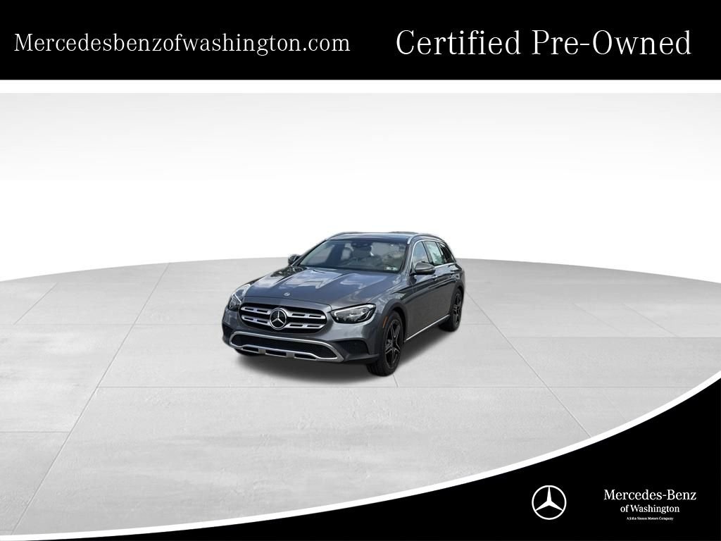 Certified Used 2023 Gray Mercedes-Benz E 450 image 1