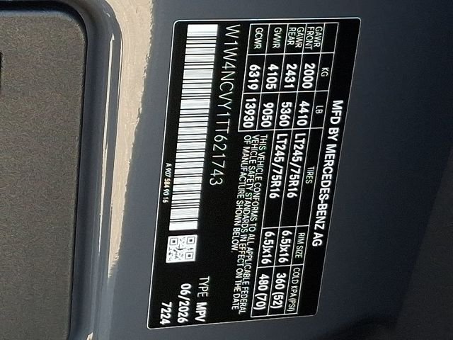 New 2026 Graphite Gray Mercedes-Benz Cargo 170 WB image 20