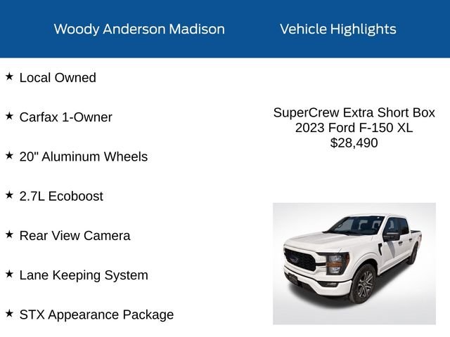 Certified Used 2023 Oxford White Ford XL image 2