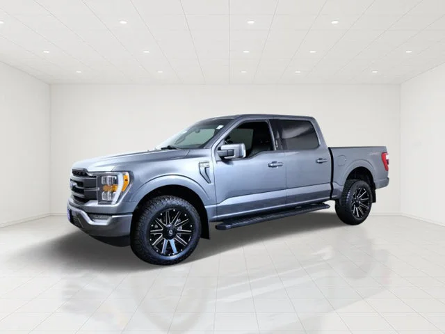 Certified Used 2021 Gray Ford Lariat image 2