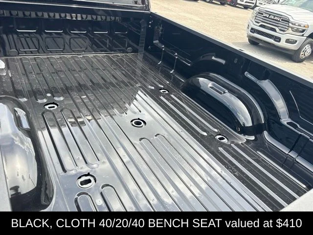 New 2026 Diamond Black Crystal Pearl-Coat Exterior Paint RAM Tradesman image 8