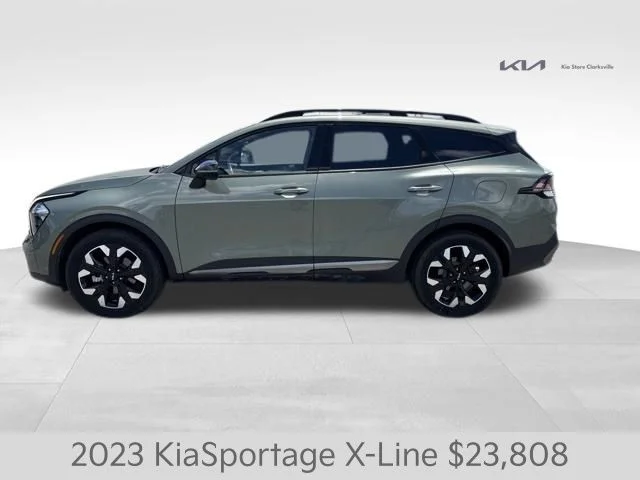 Certified Used 2023 Green Kia X-Line image 5