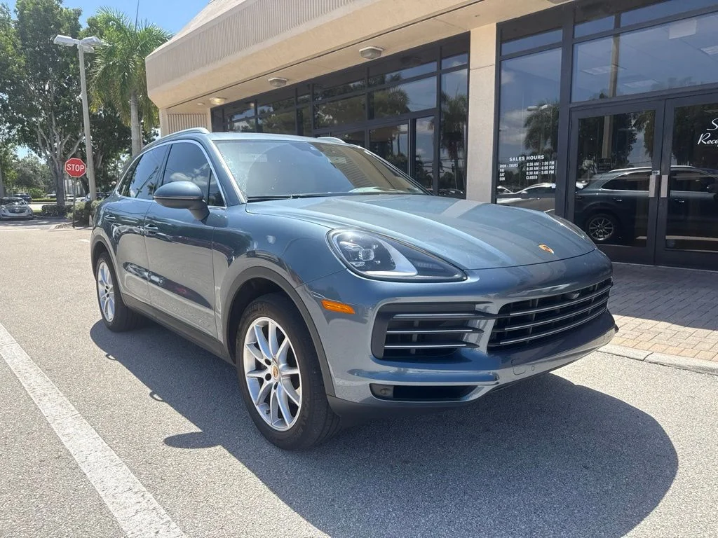 Used 2020 Blue Porsche Base image 1